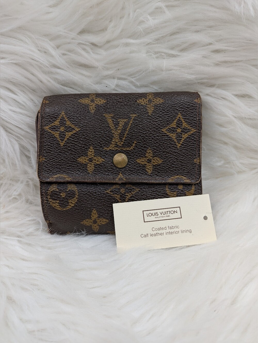 Louis Vuitton Monogram Double‑Sided Wallet